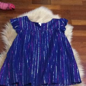 Cute kids ruffle party shirt